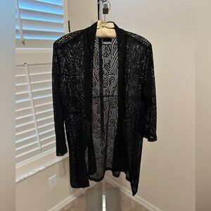 Elegant Black Women's Catalina Cover Up, Beach Wear, Size LG, Lightweight, Sexy